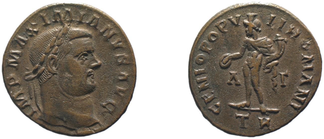 RIC VI Treveri 187b, аверс, bm