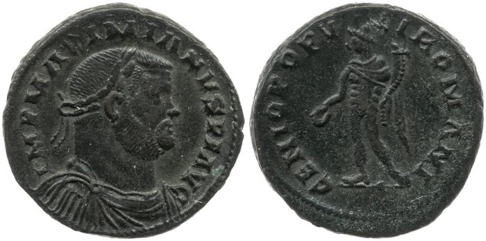 RIC VI Londinium 25, реверс, Британский музей