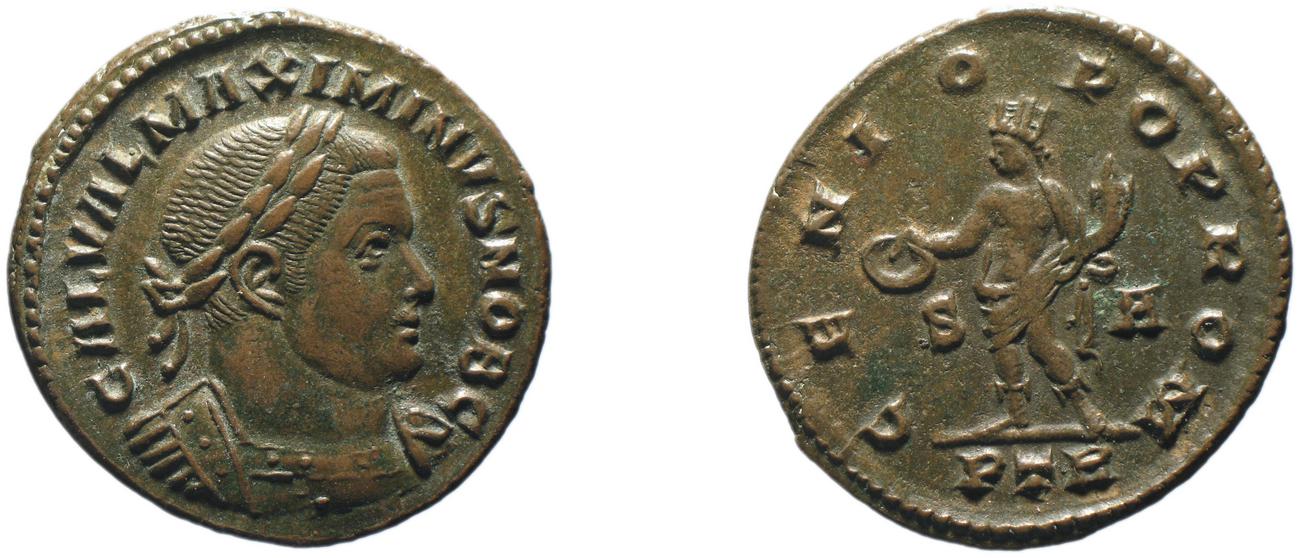RIC VI Treveri 719a, аверс, bm