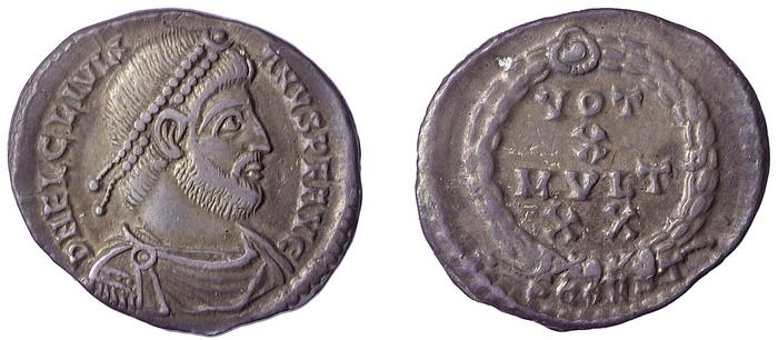 реверс RIC VIII Arelate 312