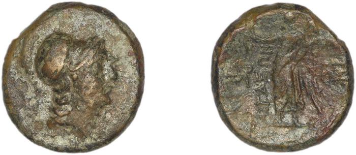реверс Aegae, Aeolis BMC Aegae 14