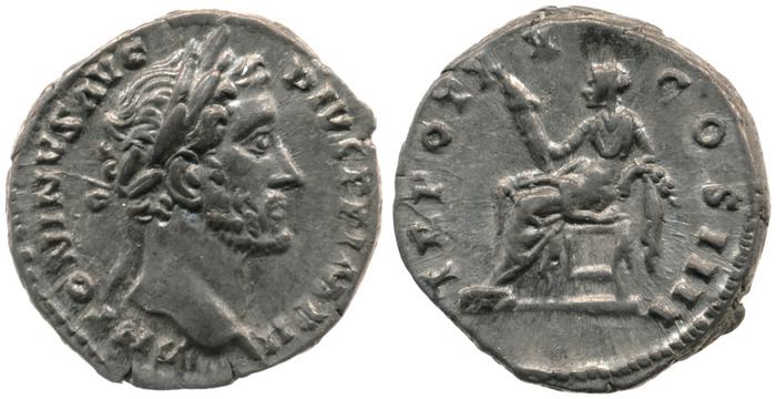 реверс RIC III Antoninus Pius 259