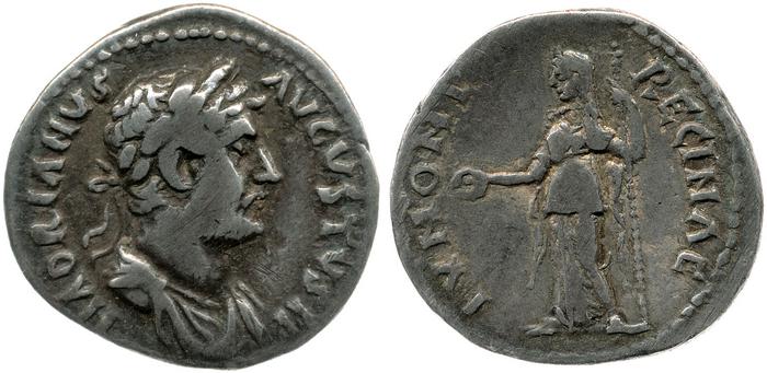 реверс RIC II, Part 3 (second edition) Hadrian 3179