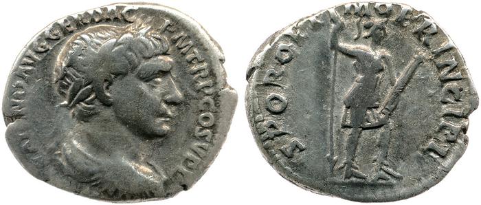 RIC II Trajan 202, реверс, bm