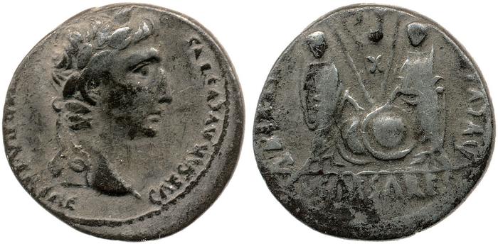 RIC I (second edition) Augustus 212, реверс, bm