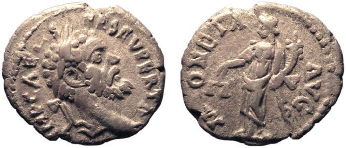 RIC IV Septimius Severus 350A, реверс, bm
