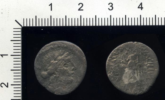 RRC 442/1a, реверс, bm