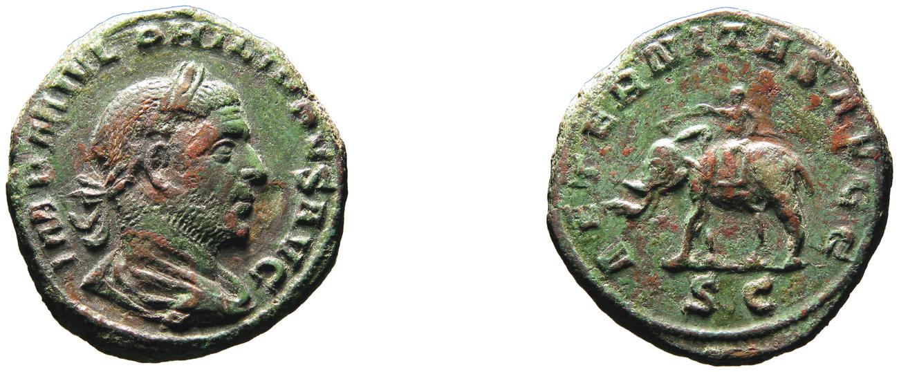 obverse RIC IV Philip I 167A