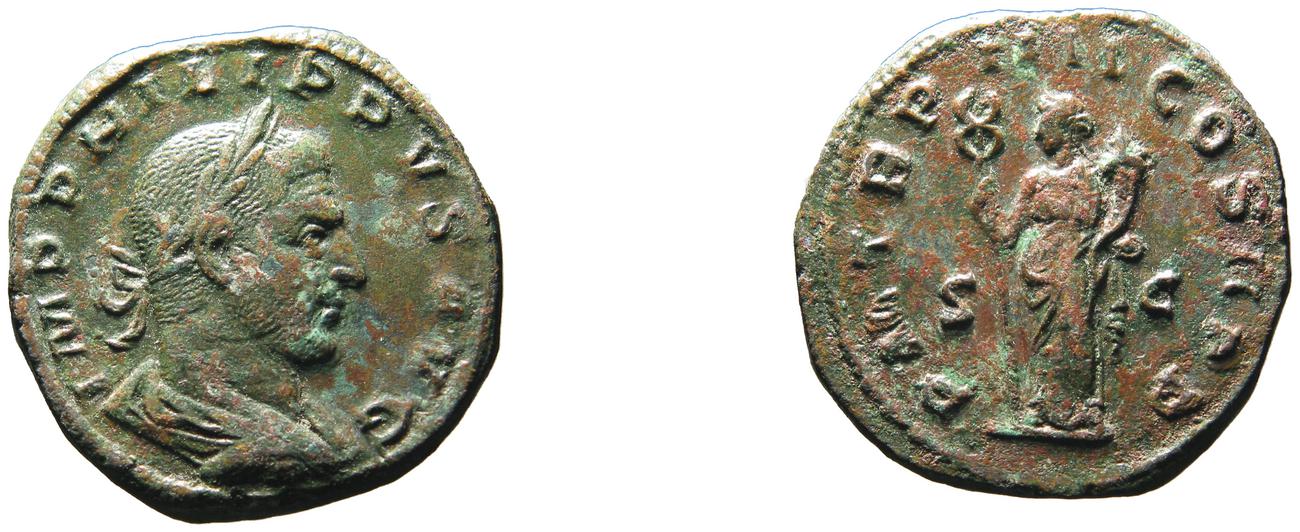 аверс RIC IV Philip I 150C