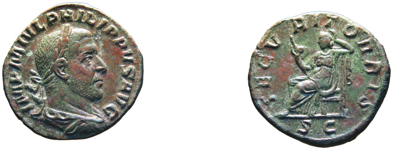 obverse RIC IV Philip I 190