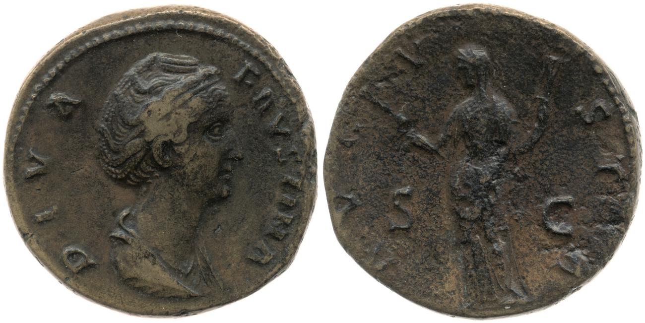 RIC III Antoninus Pius 1120, аверс, bm