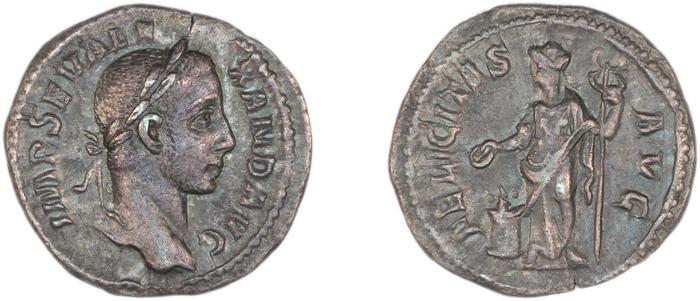 реверс RIC IV Severus Alexander 192