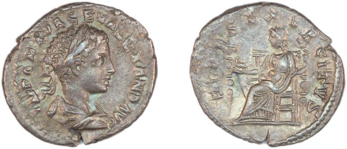 реверс RIC IV Severus Alexander 279