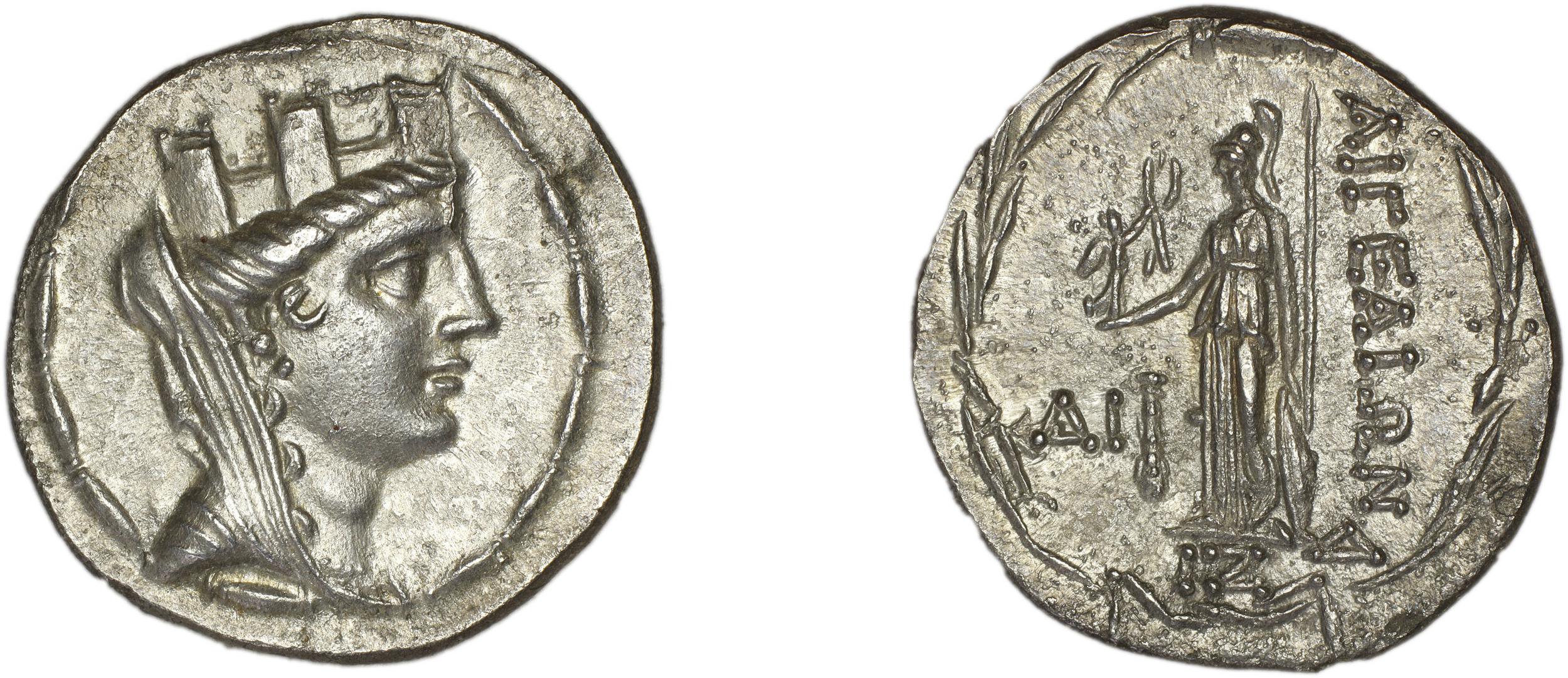 аверс Aegeae Bloesch 1982 Period 4C.109-12