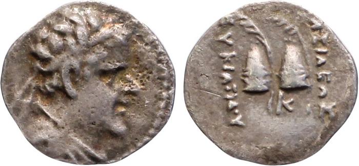 obverse Bactrian and Indo-Greek Coinage Eucratides I 3.2