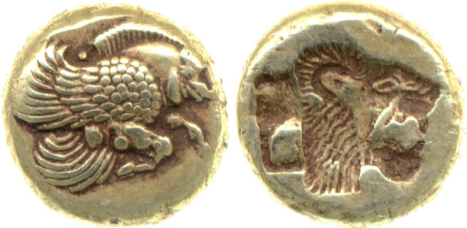 Mytilene Bodenstedt 1981 Series 1.15, аверс, Британский музей