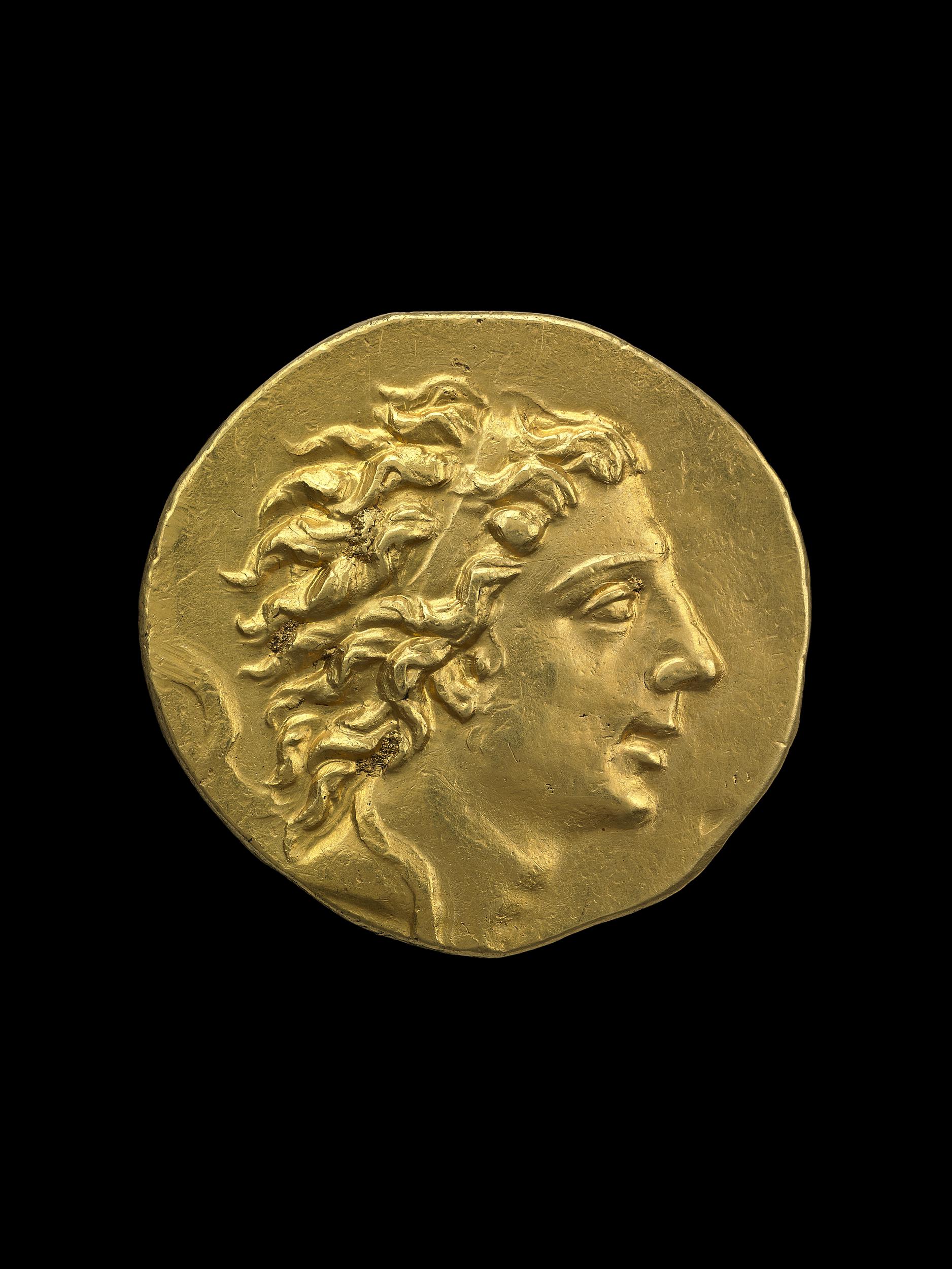 Mithradates VI Pontus Callataÿ 1997 stater, аверс, Британский музей
