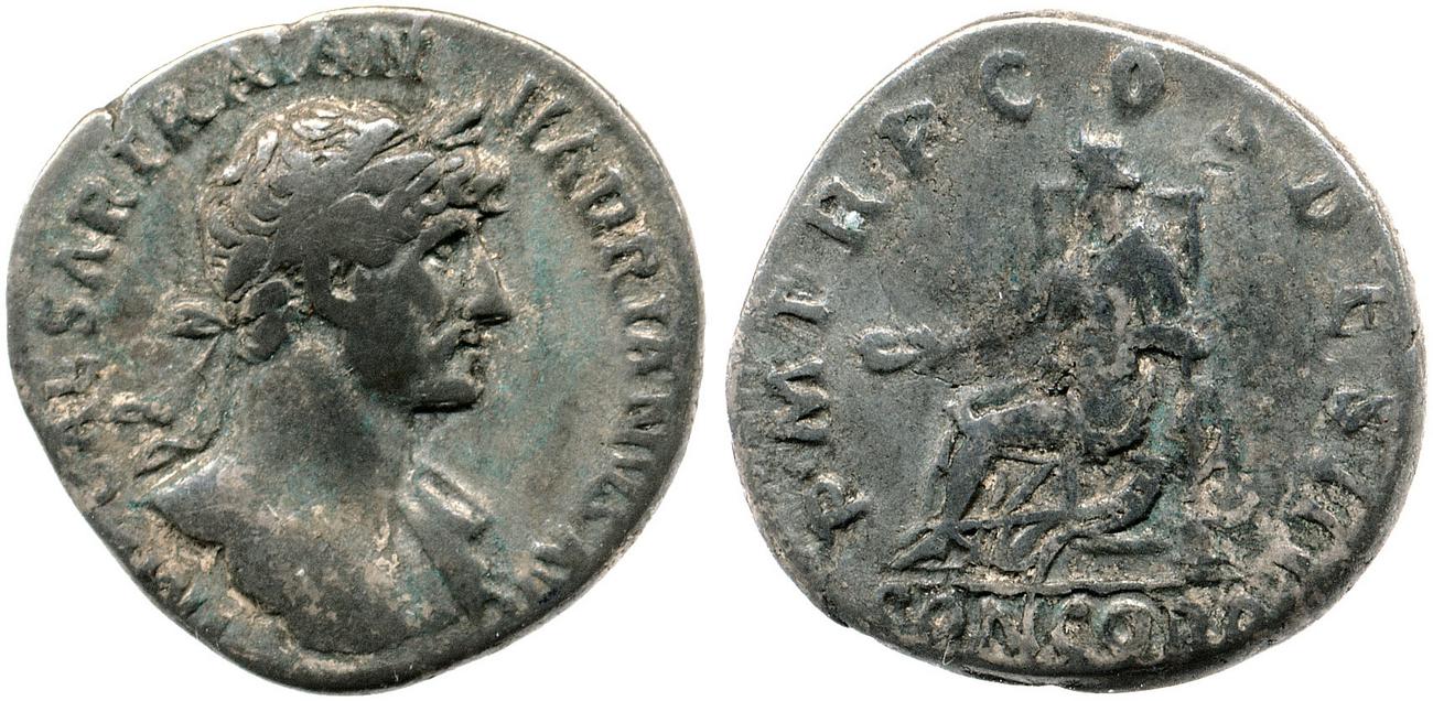 RIC II, Part 3 (second edition) Hadrian 168, аверс, bm