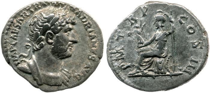 реверс RIC II, Part 3 (second edition) Hadrian 543