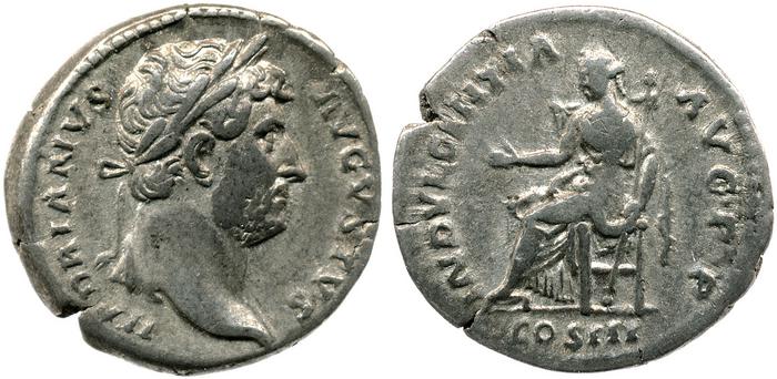 реверс RIC II, Part 3 (second edition) Hadrian 1015