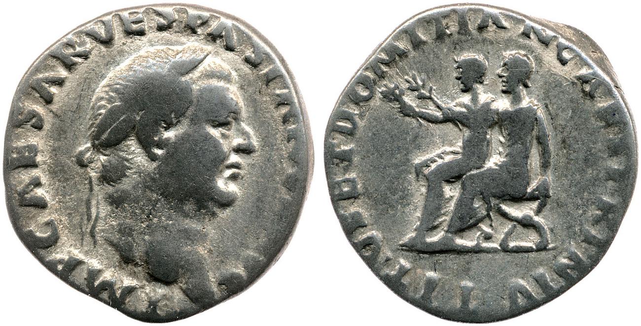 RIC II, Part 1 (second edition) Vespasian 6, аверс, Британский музей
