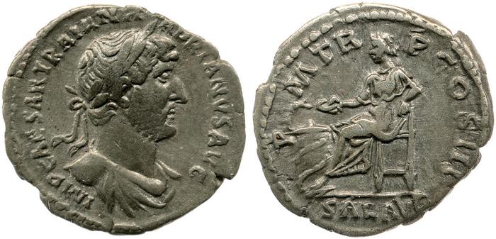 RIC II, Part 3 (second edition) Hadrian 378, реверс, Британский музей
