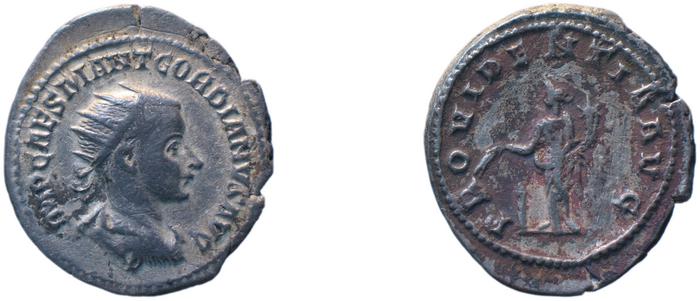 реверс RIC IV Gordian III 197