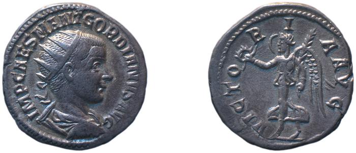 RIC IV Gordian III 202, реверс, bm