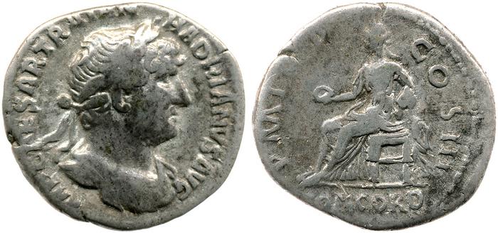 reverse RIC II, Part 3 (second edition) Hadrian 552