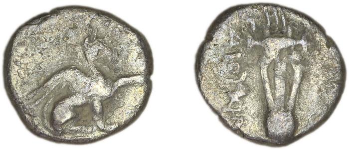 Teos Kinns 1980 Period II, AR III, реверс, Британский музей