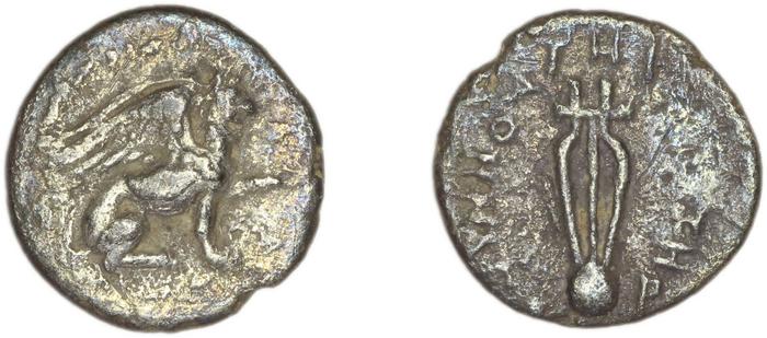 Teos Kinns 1980 Period I.2, AR III, реверс, bm