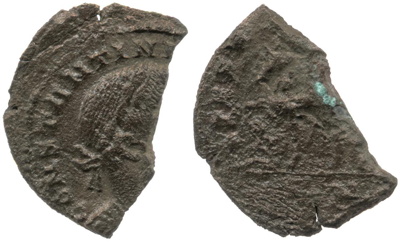 RIC VI Londinium 241, аверс, Британский музей