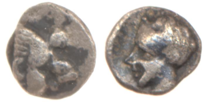 Cnidus Cahn 1970 Series VI, реверс, bm
