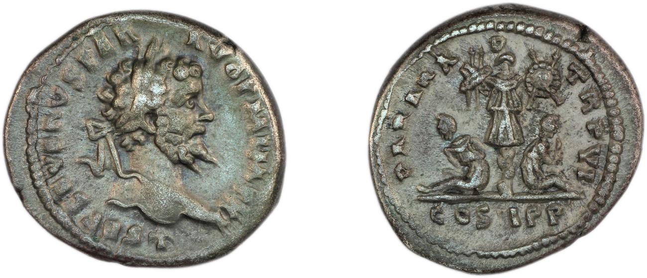 RIC IV Septimius Severus 496A, аверс, bm