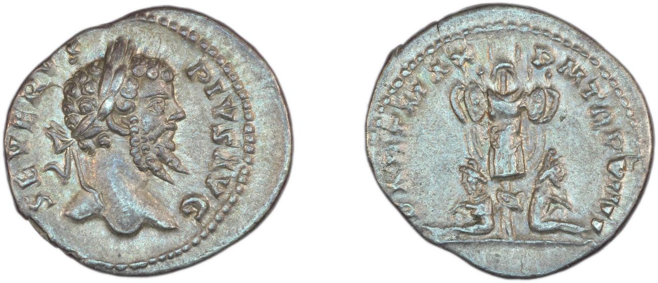 obverse RIC IV Septimius Severus 176