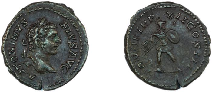 реверс RIC IV Caracalla 110