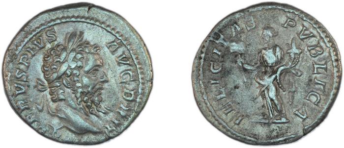 RIC IV Septimius Severus 331, реверс, Британский музей
