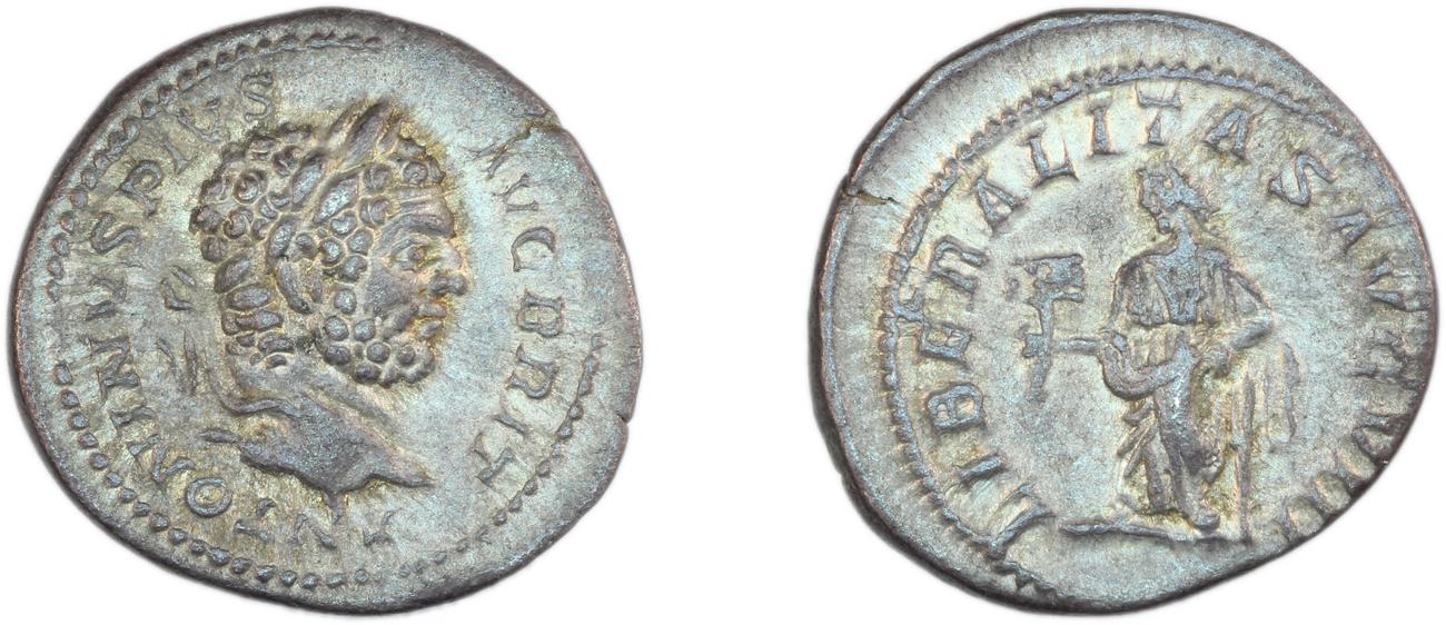 obverse RIC IV Caracalla 220