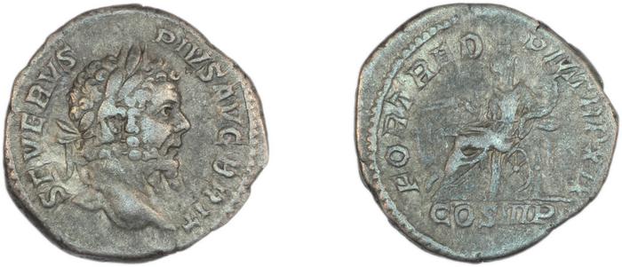 RIC IV Septimius Severus 246, реверс, bm