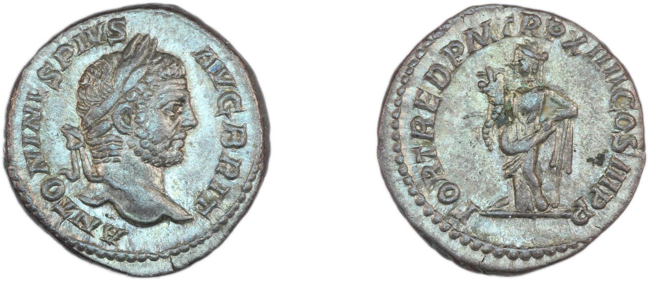 RIC IV Caracalla 189, аверс, bm