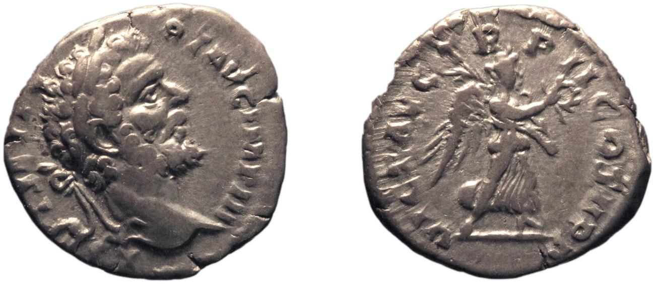 RIC IV Septimius Severus 38A, аверс, Британский музей