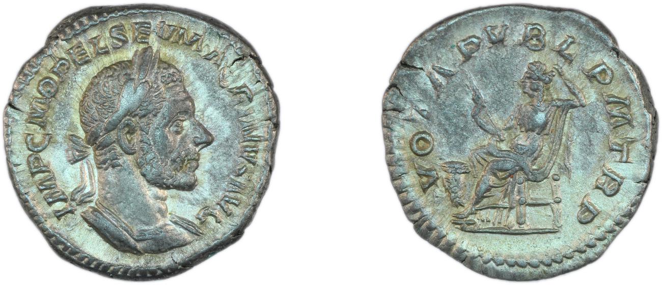 аверс RIC IV Macrinus 13