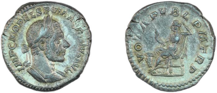 реверс RIC IV Macrinus 13