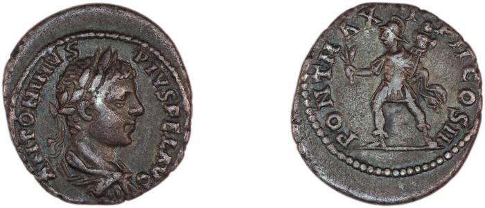 RIC IV Elagabalus 172, реверс, bm