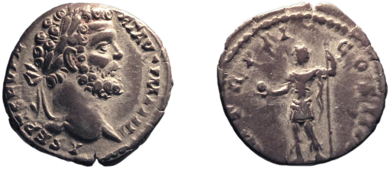 RIC IV Septimius Severus 50, аверс, Британский музей