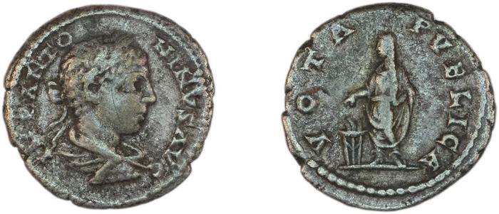 реверс RIC IV Elagabalus 203
