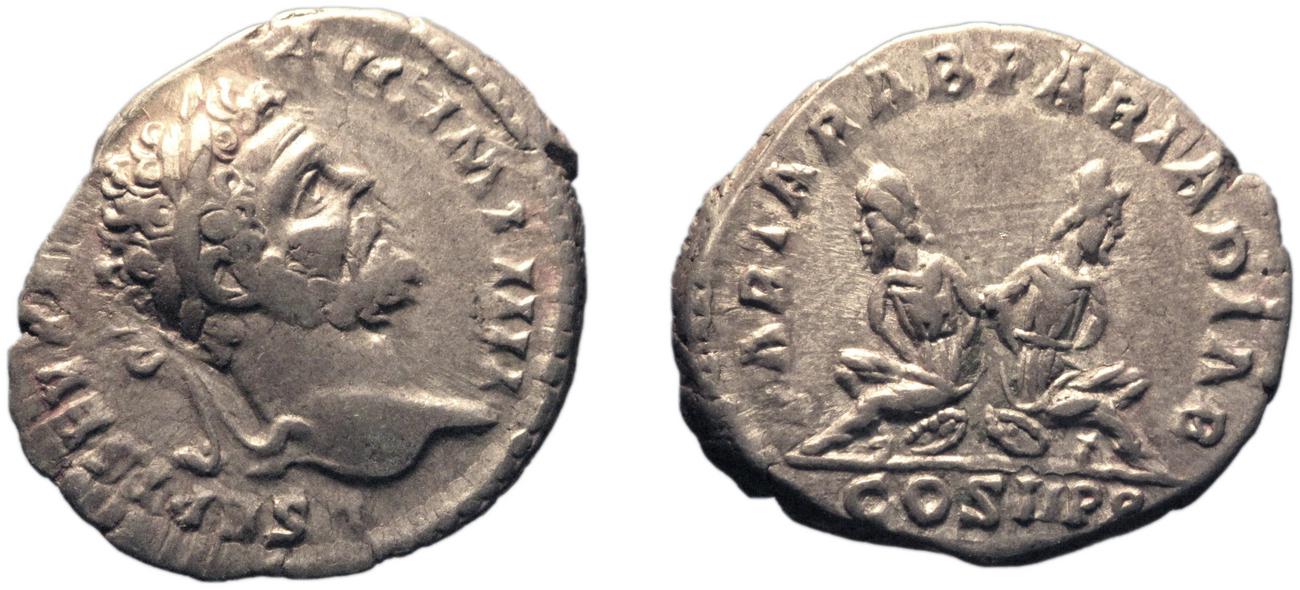 RIC IV Septimius Severus 62, аверс, Британский музей