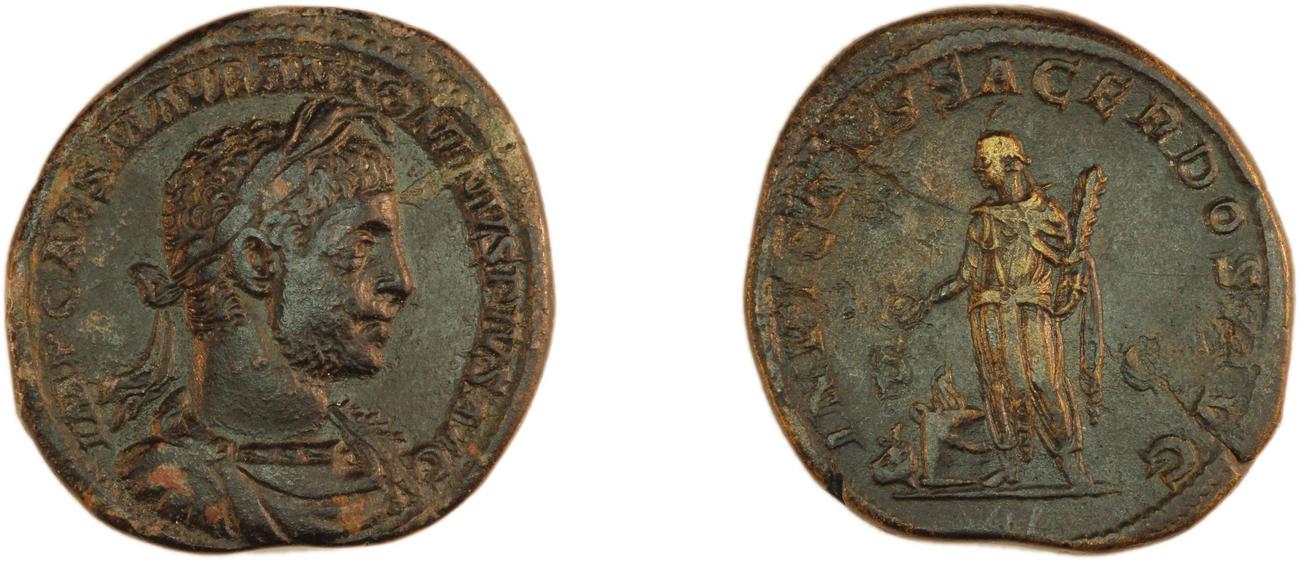 obverse RIC IV Elagabalus 350