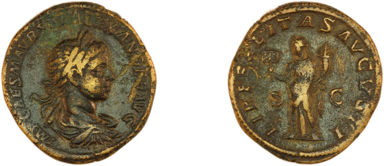 obverse RIC IV Severus Alexander 564