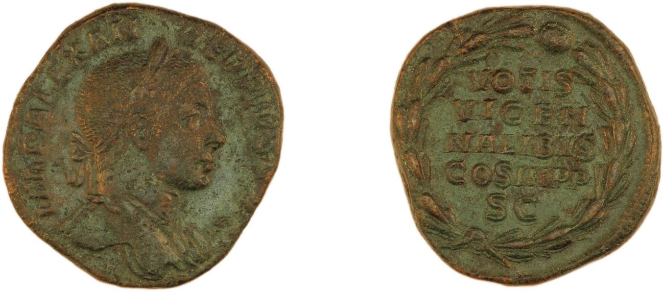 obverse RIC IV Severus Alexander 654